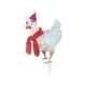 thumbnail image 1 of Pollo Iluminado Decoración De Vacaciones De Navidad Pollo Para Decoración De Patio De Césped Luces Cálidas, 1 of 3