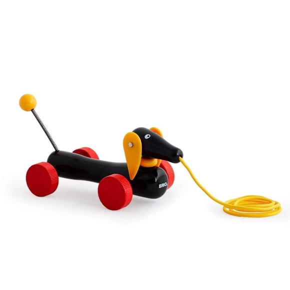 Juguete Interactivo Perrito Salchicha para Jalar BRIO World 30332