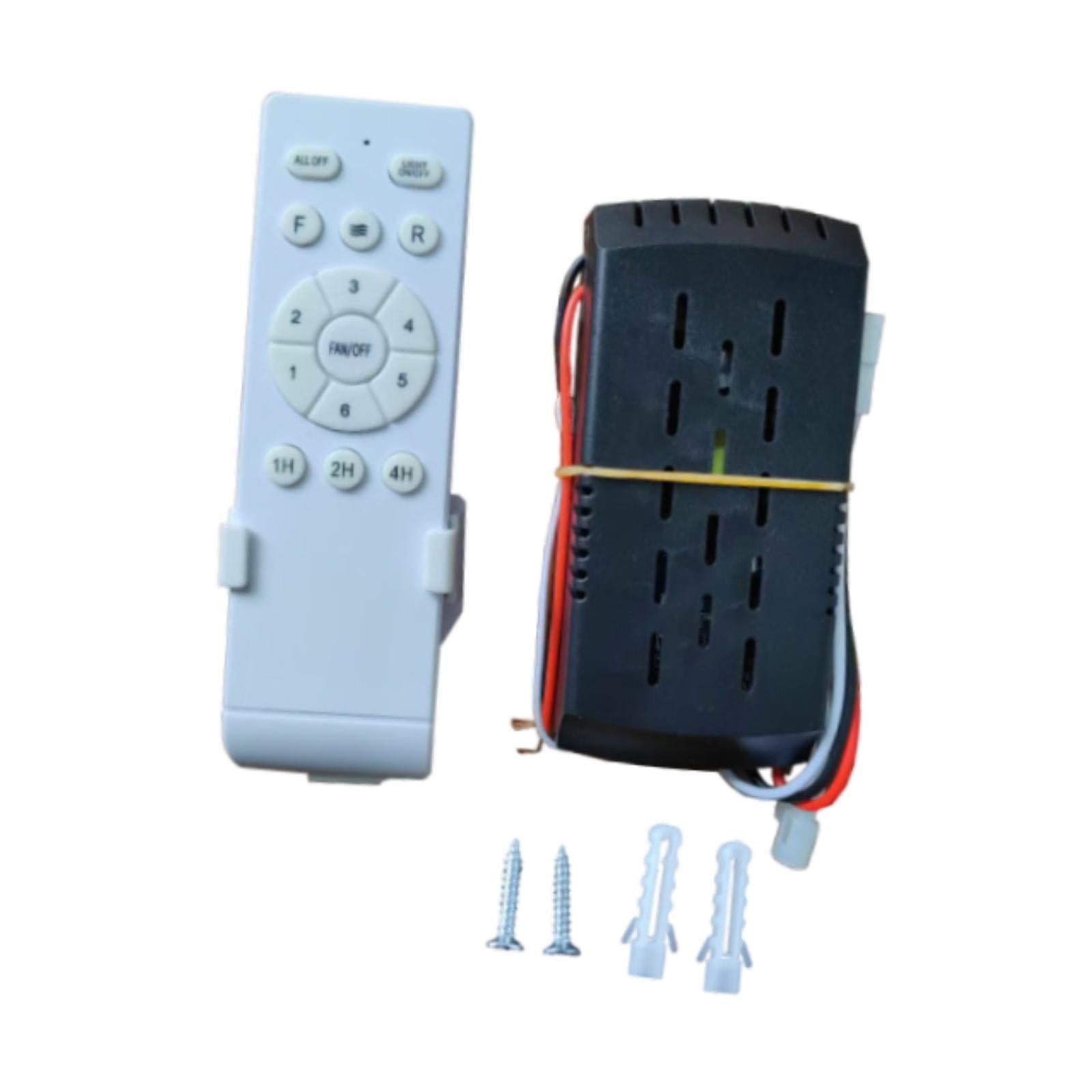 Bothyi - Juego De Control Remoto Para Ventilador De Techo Portátil Para Apartamento, Casa De Campo, Oficina