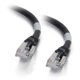 thumbnail image 1 of Cable Ethernet C2G Cat6a 3 m Blindado Negro Sin Enganche, 1 of 3