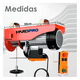 thumbnail image 2 of Tecle Eléctrico Inalámbrico 1200kg 12mtrs Cable Acero 1850w, 2 of 9