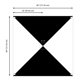 thumbnail image 5 of GCP Sky High Bull's-Eye 122 cm × 122 cm Juego de 6 Negro/Blanco, 5 of 5