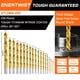 thumbnail image 2 of Juego de brocas ENERTWIST Titanium 230 piezas para metal y madera, 2 of 9