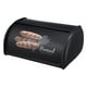 thumbnail image 2 of Caja de Almacenamiento de Pan Acero Inoxidable Negra, 2 of 3