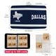 thumbnail image 3 of Carpeta Para Tarjetas De Fútbol Dallas De 400 Bolsillos Azul Marino, 3 of 6