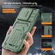 thumbnail image 3 of Funda para Motorola Moto G (2025) Slim Fit con Cubierta Deslizante para Cámara y Soporte Invisible, Cubierta a Prueba de Golpes de Grado Militar, Verde, 3 of 8