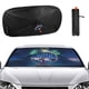 thumbnail image 1 of Wish Sombrilla Solar para Auto - Protector de Parabrisas Plegable | Cortina Solar Delantero | Bloqueo UV y Aislamiento de Calor 133x73cm, 1 of 6