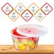 thumbnail image 2 of Deli Containers QUIDDITY WARE, 500 ml, con tapas, paquete de 50, 2 of 6