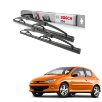 Plumillas Bosch Eco Para Peugeot 206 1999-2009