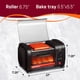 thumbnail image 4 of Horno tostador para salchichas Elite Gourmet EHD-051BX, 4 bollos, negro, 4 of 6