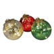 thumbnail image 4 of 3 adornos navideños de mesa con luces esféricas de resina, manualidades iluminadas para decoración navideña, centros de mesa para fiestas, escritorios, 4 of 5