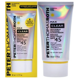 Peter Thomas Roth - Protector Solar Transparente E Invisible Spf 45 De Para Unisex - Protector Solar De 1,7 Oz