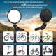 thumbnail image 2 of Espejo retrovisor para manillar de bicicleta BriskMore, lente convexa HD de 76 mm, 2 of 6