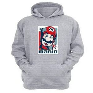 Genérico - Poleron Canguro Plomero Rojo Gris Claro Talla M Unisex