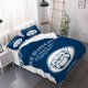 thumbnail image 1 of 3pcs Birmingham Football Club Themed Duvet Cover Set - Bed Set with Printed Design Includes Duvet Cover And Pillowcases - Suitable for Bedrooms, 1 of 1