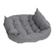 thumbnail image 1 of Cama para Mascotas Suave, Cama Cómoda para Gatos y Perros, Cálida y Acolchada, Tamaño S, Gris, 1 of 3