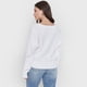 thumbnail image 2 of Sweater Mujer Blanco Cuello V Corona, 2 of 5