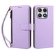 thumbnail image 3 of Funda con Billetera para [Xiaomi 17] con Bolsillo Zipper y Tarjetero Morado claro, 3 of 6