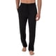 thumbnail image 1 of Pantalón de pijama para dormir, tejido transpirable Fruit of the Loom, color negro, 1 of 4