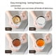 thumbnail image 2 of 1pc/380ml, Stainless Steel Coffee Stirring Cup, Automatic Stirring Cup, Magnetic Rotation Electric Milk Mug, Intelligent Thermal Insulation Safe Not Hot Long Lasting Life Large Capacity, USB Charging, 2 of 3