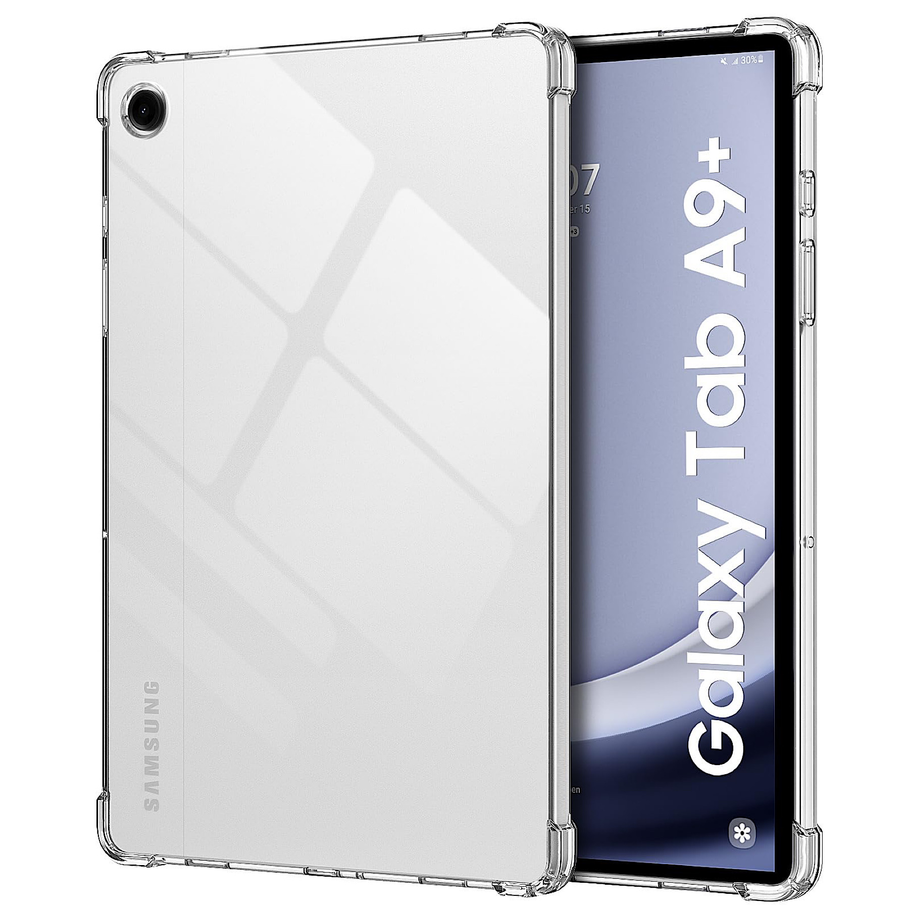 Genérico - Carcasa Transparente Para Samsung Tab A9 Plus De 11