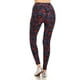 thumbnail image 2 of Leggings Largos Estilo Yoga con Estampado de Corazones, Forrados y con Bandas, de Corte Ajustado... - Multi, 2 of 4