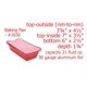 thumbnail image 2 of Moldes desechables de aluminio para pan KitchenDance de 0,7 kg con tapas, 2 of 6