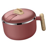 Bothyi - Cuenco De Ramen Cuenco De Servir Vajilla De Cocina Ensaladera Cuenco De Ramen Para Senderismo Rojo