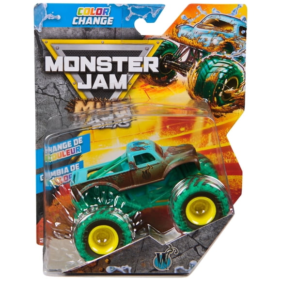 Monster Truck Monster Jam Whiplash Mini Color Change Azul