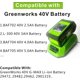 thumbnail image 3 of Cargador de batería ANOITD 40V compatible con Greenworks, 3 of 5
