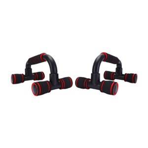 Ioensy - Soportes Para Flexiones Resistentes Para Gimnasio En Casa, Calistenia Y Fitness, Color Rojo