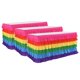 thumbnail image 3 of 3x Rainbow Tulle Table Skirt Baby Shower Tutu Mantel Decoraciones 1.83m, 3 of 6
