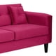 thumbnail image 4 of Sofa New Retro 3c Felpa 00 Burdeo, 4 of 6
