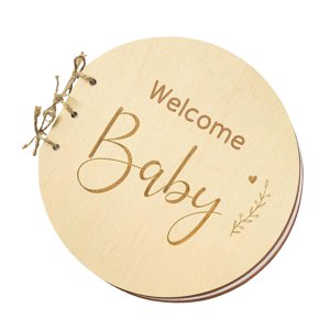 Bothyi - Libro De Visitas Para Baby Shower, 40 Páginas, 8,46 Pulgadas, Para Fiestas, Bautizos, Revelaciones De Género