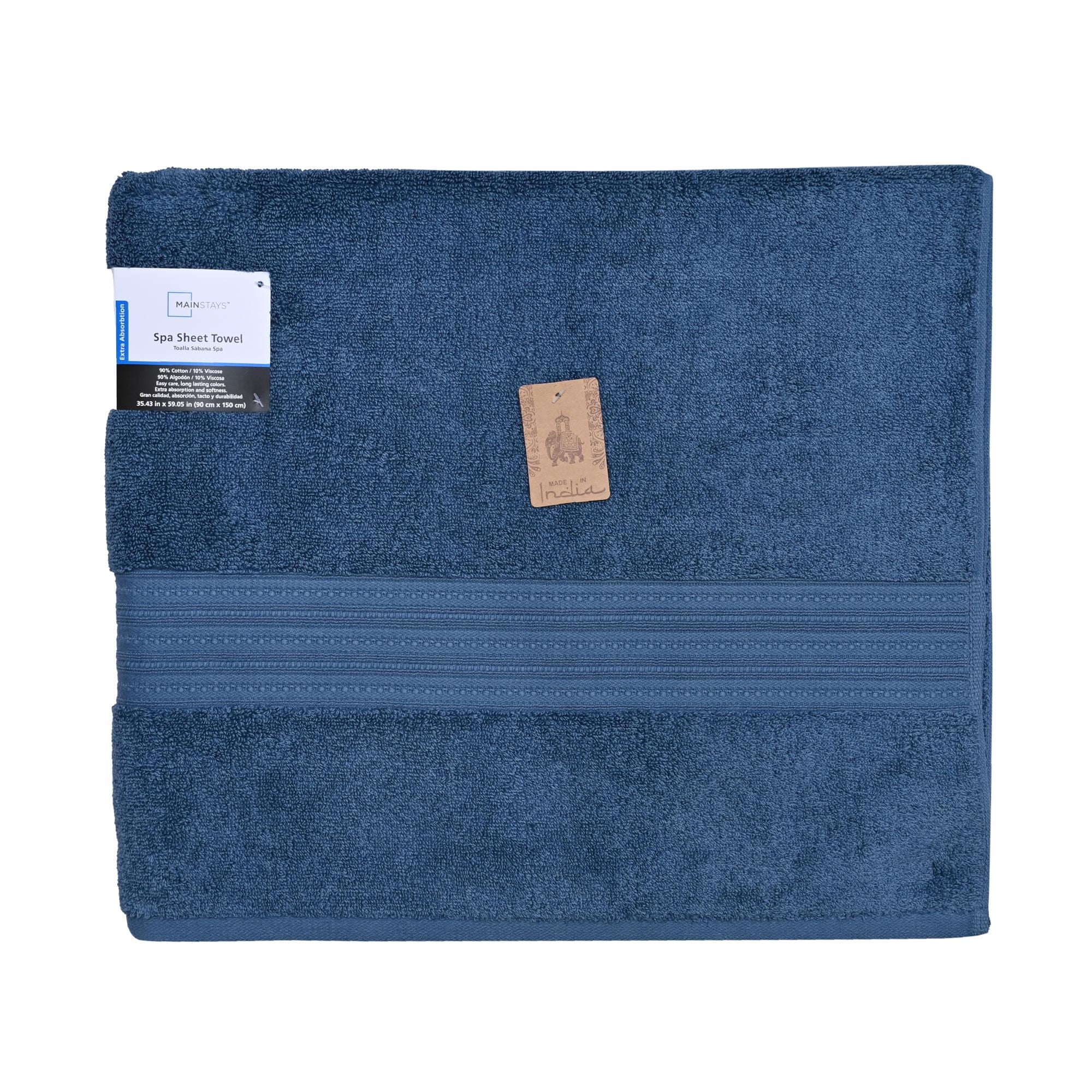 Mainstays - Toalla Sabana Spa Azul