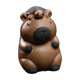thumbnail image 3 of Estatua En Miniatura De Capibara Para Mascota De Té, Adorno Creativo De Escritorio Para Estante De Escritorio, Oficina, Marrón Oscuro, 3 of 5