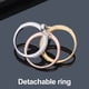 thumbnail image 3 of Anillo Creativo De Tres Colores, Anillo Desmontable, Personalidad Femenina, Microincrustaciones, Anillo De Pin De Circonita Aaa, 3 of 5