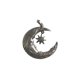 thumbnail image 2 of Colgante plata 925 envejecido, luna, 2 of 2