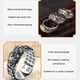 thumbnail image 3 of Anillo de plata vintage con rubí Pixi, transferencias, anillo abierto, boca viva, anillos de moda para hombres y mujeres., 3 of 8