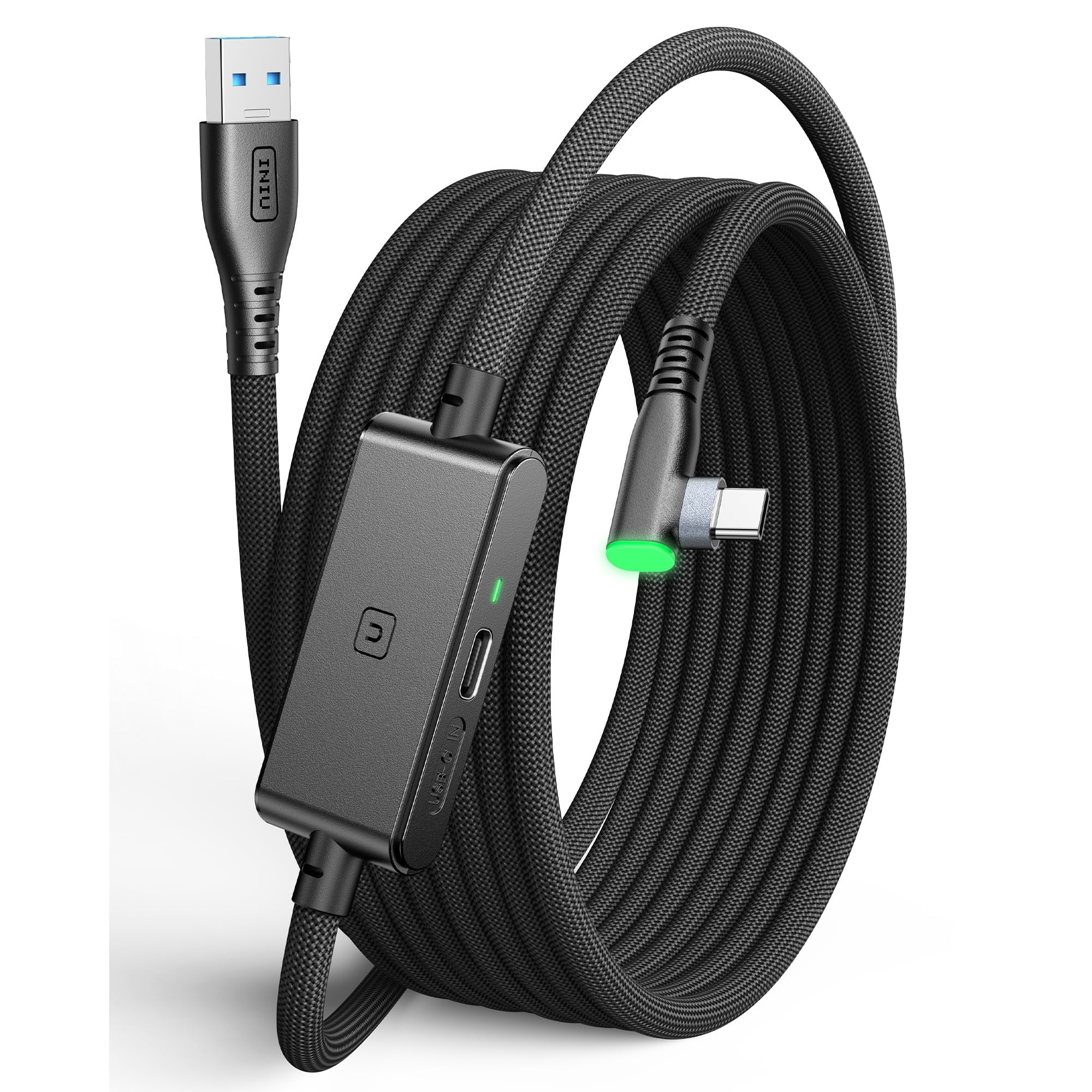 Cable De Enlace Con Carga Iniu Oculus Quest 3/2/pro 16 Pies