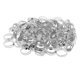 thumbnail image 2 of 100 piezas ajustable anillo en blanco cabujón bisel base ajustes bandeja plata, 2 of 5
