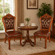 thumbnail image 3 of Pack x2 Sillas de comedor roble americano tapizado en ecocuero, 3 of 3
