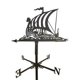 thumbnail image 3 of Metal Weather Vane Garden Stake Ornament Roof Weathervane Battleship, 3 of 5