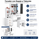 thumbnail image 3 of Tocador Compacto Con Espejo Y Taburete 130X80X40cm, 3 of 3