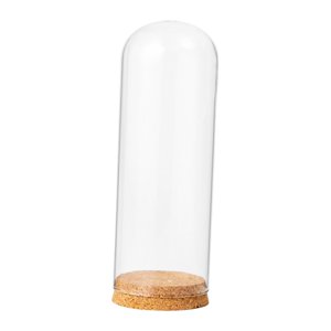 Bothyi - Cúpula De Cristal Con Forma De Campana, Vitrina Para Oficina, Boda, Hogar, 9Cm X 18Cm