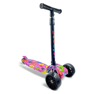 Genérico - Scooter Infantil De 3 Ruedas Con Luces Led Multicolor 05