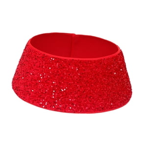 Bothyi - Collar De Árbol De Navidad, Regalos De Fiesta, Suministros, Decoración Única Para Árbol De Navidad, L Rojo