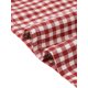 thumbnail image 5 of INSPIRE CHIC Lindos Tops sin Mangas de Cuadros Vichy para Mujeres con Cuello Peter Pan y Volantes, Blusa Abotonada M Roja, 5 of 6