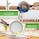 thumbnail image 4 of Juego de utensilios de cocina NutriChef azul marino, 14 piezas, antiadherentes, 4 of 7