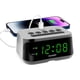 thumbnail image 1 of Reloj despertador Sharp SPC235DGAMZ con puerto de carga USB-C y LED verde, 1 of 5
